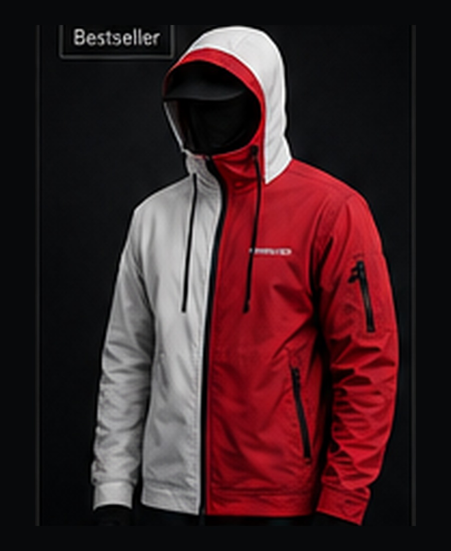 Urban Shield Hoodie Rood/Wit