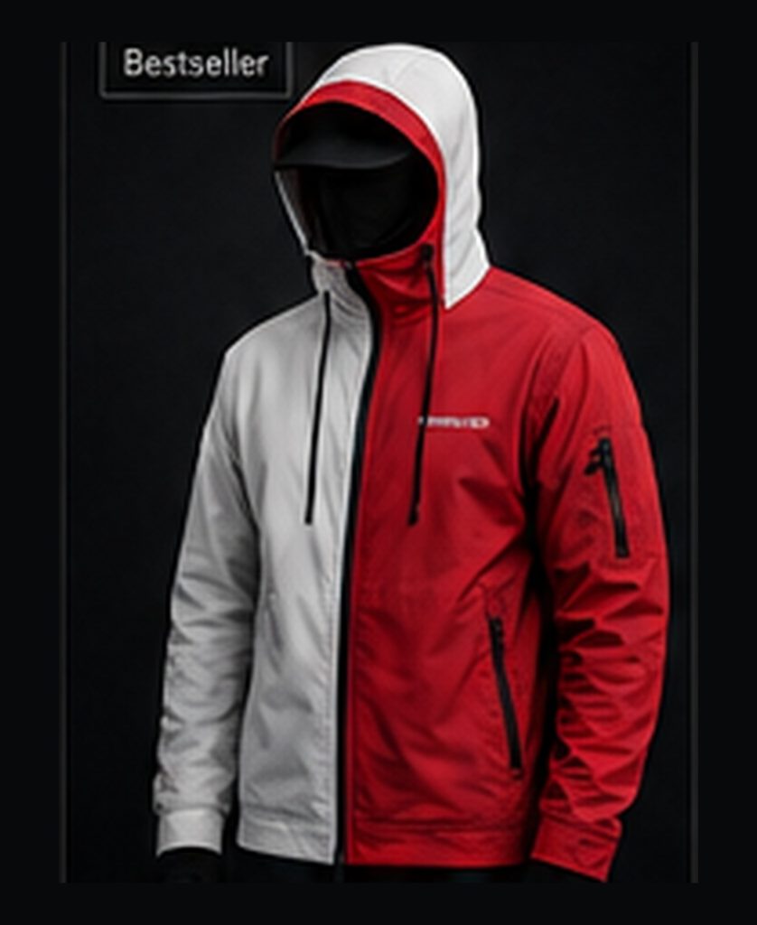 Urban Shield Hoodie Rood/Wit
