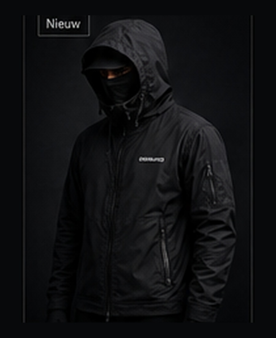 Stealth Hoodie Zwart